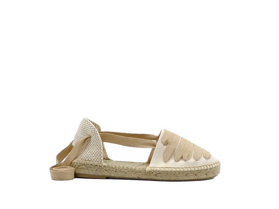 Campesina Cintas Lino Natural Cintas Pasadas