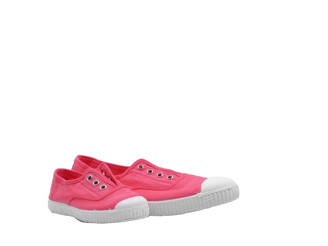 Zapatillas Inglés Lona Punta Goma sin Cordones - Imagen 5