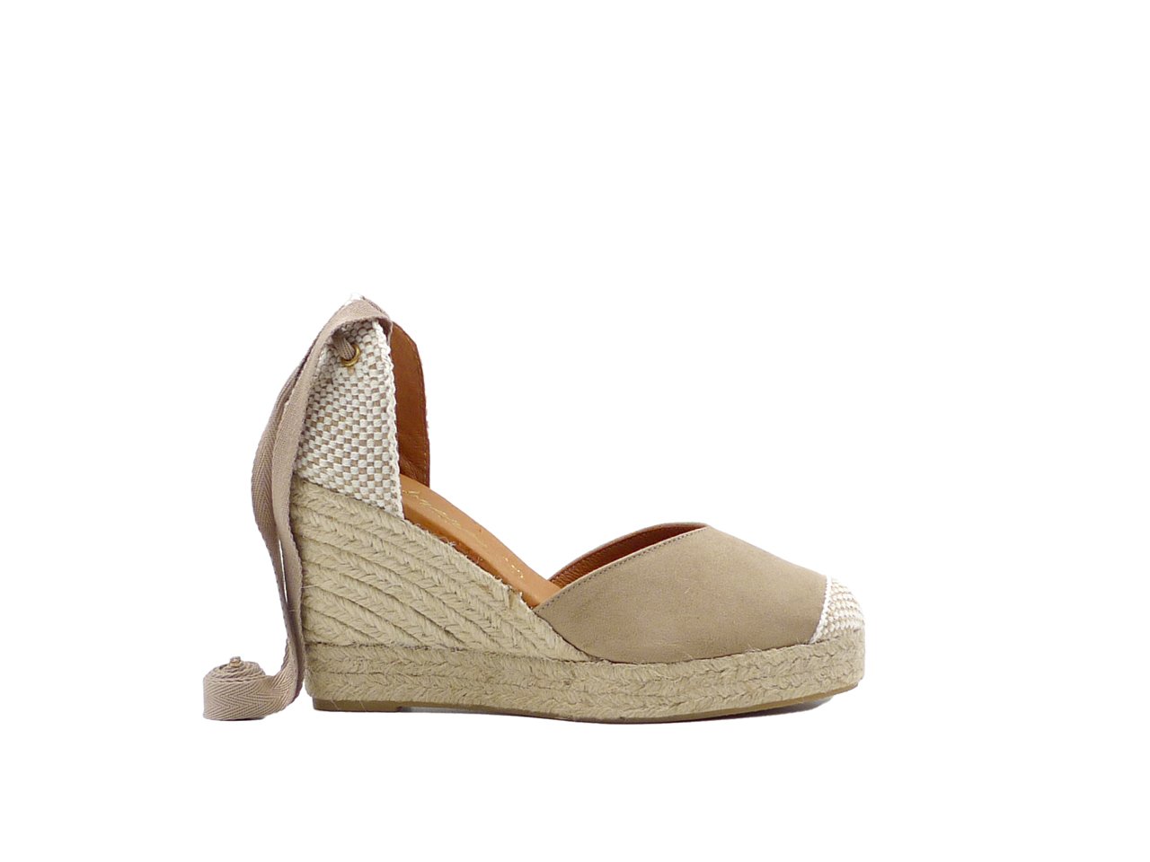 Alpargata Valenciana Suede 7 Cuerdas Plataforma - Imagen 3