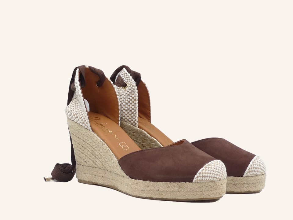 Alpargata Valenciana Suede 7 Cuerdas Plataforma