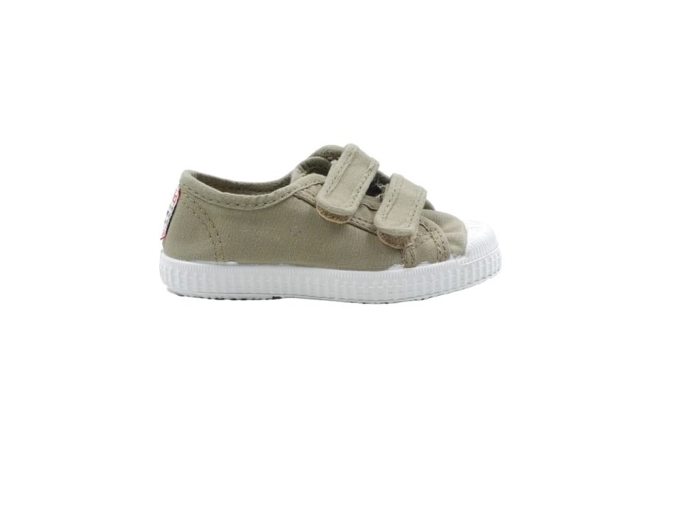 Zapatillas Lona Tintada Velcros
