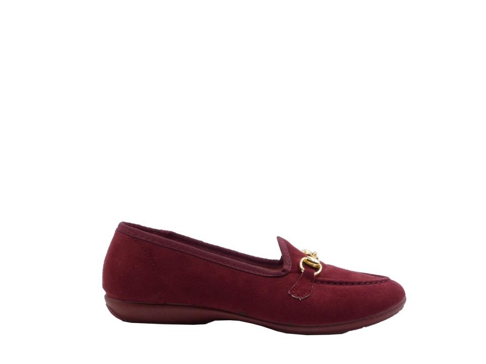 Mocasín Suede Bocado Dorado
