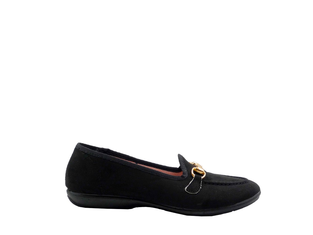 Mocasín Suede Bocado Dorado - Imagen 3