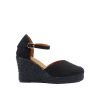 Alpargata Hebilla Suede Negro 7 cuerdas - Thumbnail Image 1