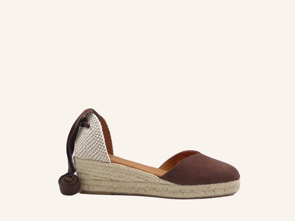 Alpargata Cintas Suede 3 Cuerdas