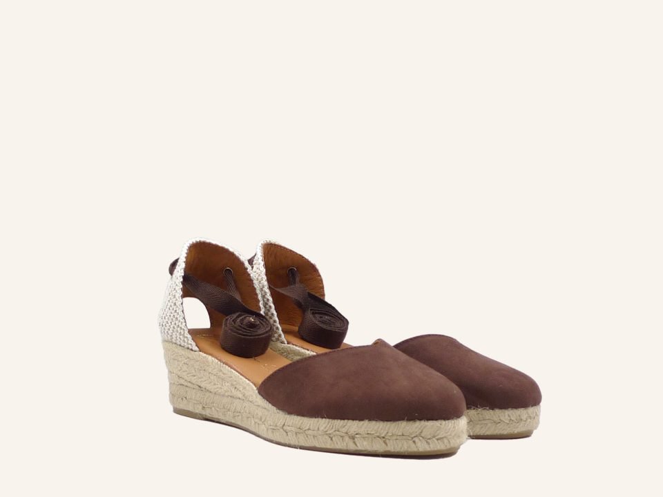 Alpargata Cintas Suede 3 Cuerdas