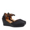 Alpargata Hebilla Suede Negro 5 cuerdas - Thumbnail Image 2